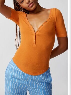Out from under everyday Henley top